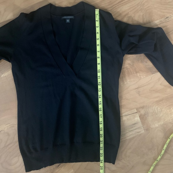 Classic Black V-Neck Sweater: Banana Republic - Picture 5 of 11